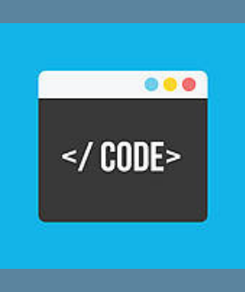 computer programming window with text reading "</code>"